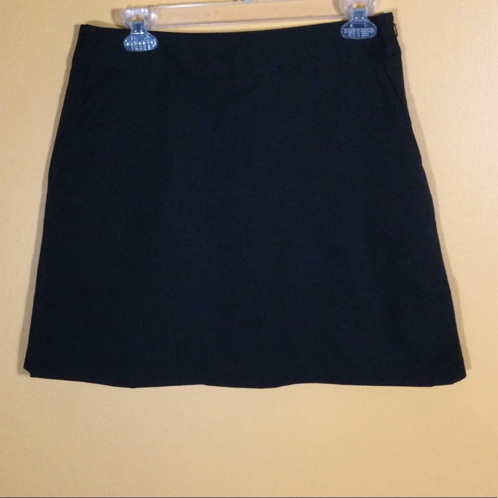 Adidas Climacool Skort Skirt Golf Black Sport Tennis Athletic Active 6 - Picture 2 of 11
